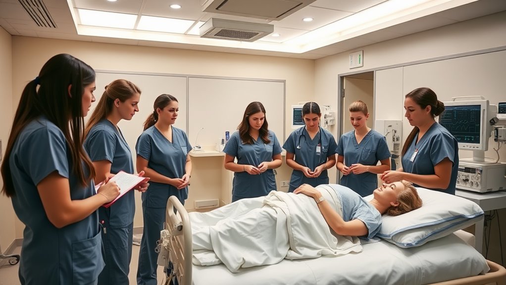 engage in training simulation