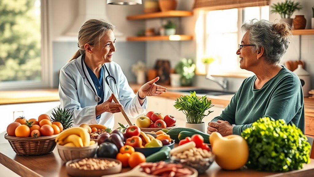 tailored dietary advice provided