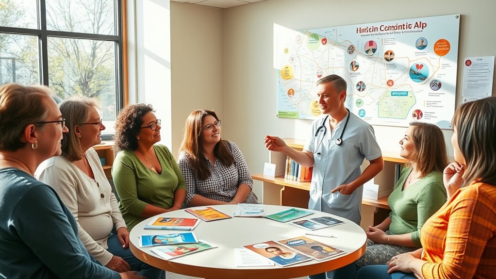 utilize local support networks